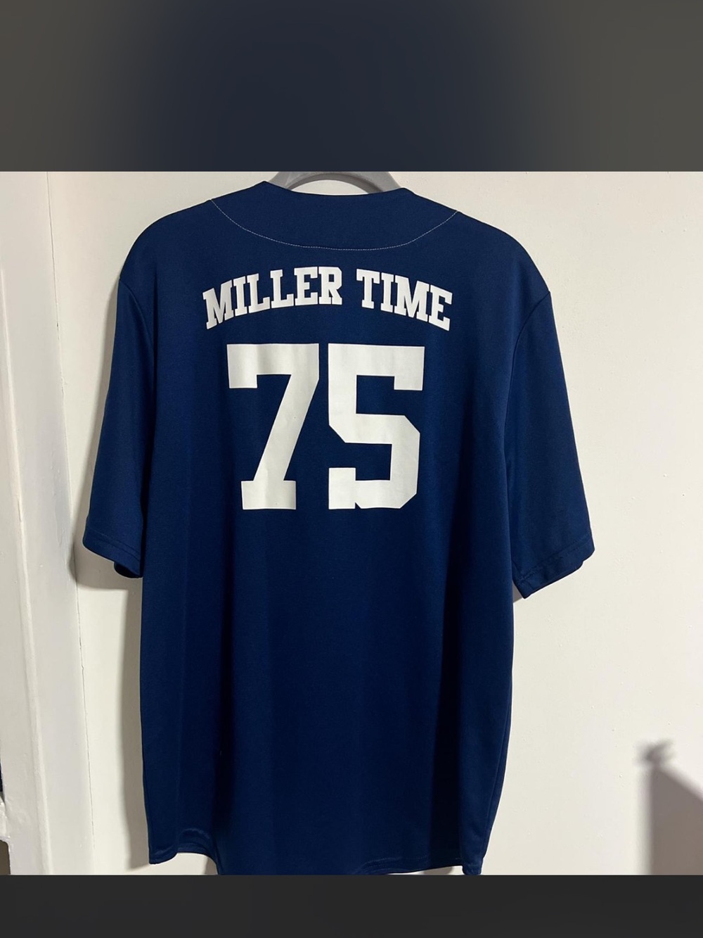 Miller Lite Baseball Jersey